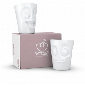 Preview: FiftyEight 350ml Becherset Nr. 3 witzig & lecker